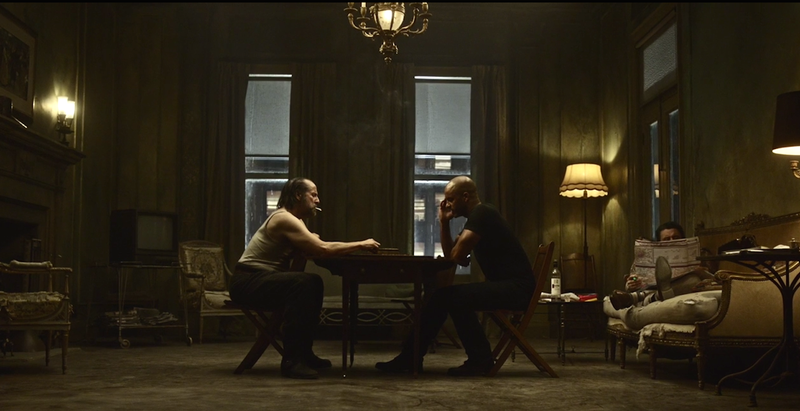 (Peter Stormare, Ricky Whittle, Ian McShane) (Screenshot: American Gods)